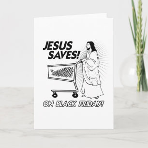 Cartes Pour Fêtes Annuelles JÉSUS ÉCONOMIE SUR NOIR VENDREDI -.png