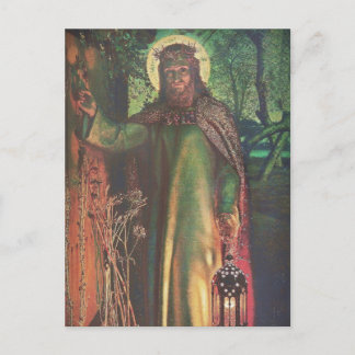 Cartes Pour Fêtes Annuelles Jésus se tient à la porte et frappe