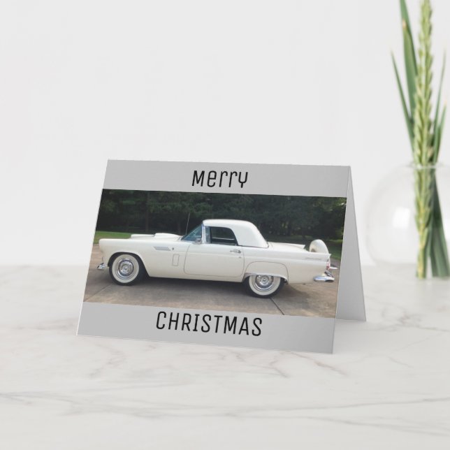 CARTES POUR FÊTES ANNUELLES "JETER NOËL" À UNE "VRAIE CASSICE" (Devant)