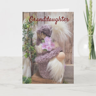 Cartes Pour Fêtes Annuelles * JETEZ NOËL* à notre * GRAND-FILLE* NOËL