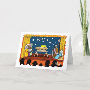 Cartes Pour Fêtes Annuelles Jeu de Noël à l'école