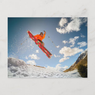 Cartes Pour Fêtes Annuelles Jeux Olympiques d'hiver de 2026 Snowboard Halfpipe