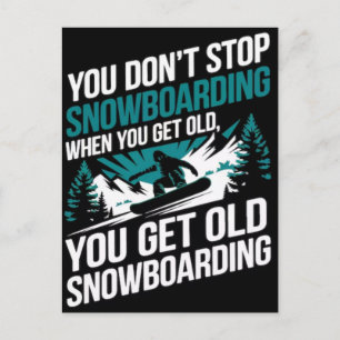 Cartes Pour Fêtes Annuelles Jeux Olympiques d'hiver de 2026 Snowboard Halfpipe