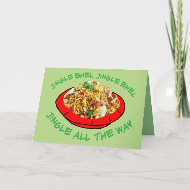 Cartes Pour Fêtes Annuelles Jingle Bhel (Devant)