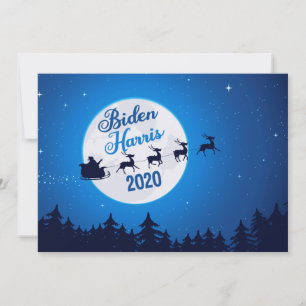 Cartes Pour Fêtes Annuelles Joe Biden Kamala Harris 2020 Noël