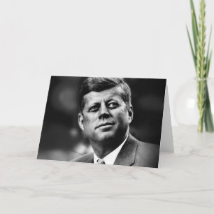 Cartes Pour Fêtes Annuelles John Kennedy