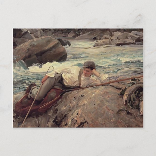 Cartes Pour Fêtes Annuelles John Singer Sargent - En Fêtes, Norvège (Devant)