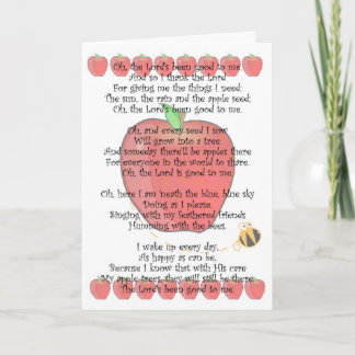 Cartes Pour Fêtes Annuelles Johnny Appleseed Day 26 septembre