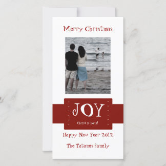 Cartes Pour Fêtes Annuelles Joie