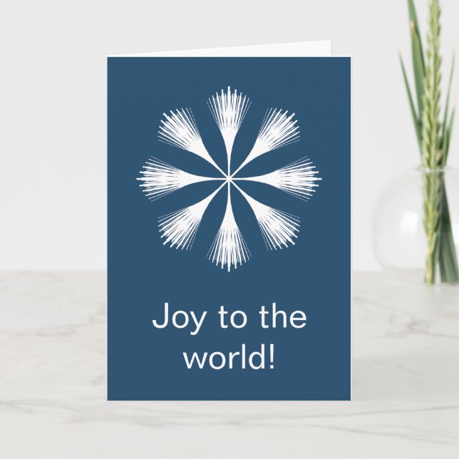 Cartes Pour Fêtes Annuelles Joie ! (Devant)