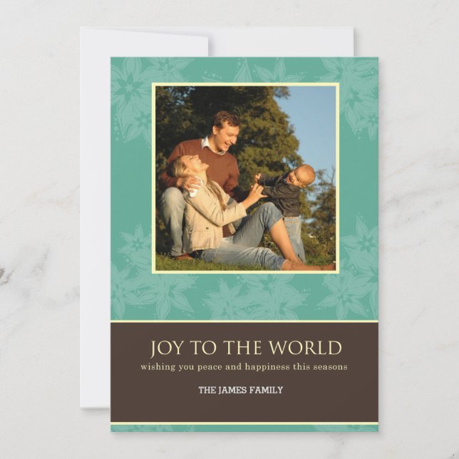 CARTES POUR FÊTES ANNUELLES JOIE AU MONDE (Devant)