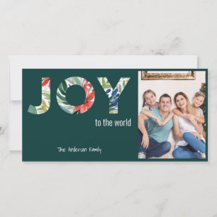 Cartes Pour Fêtes Annuelles Joie au Monde Moderne 1 Photo Noël