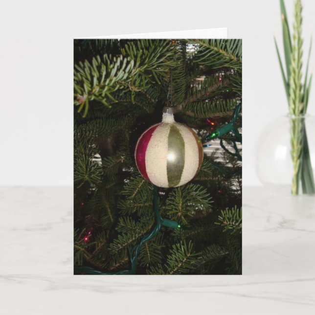 Cartes Pour Fêtes Annuelles Joie de Noël (Devant)