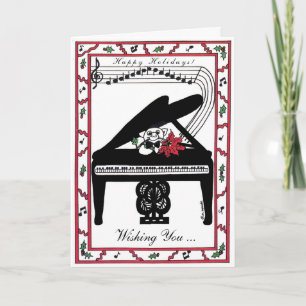 Cartes Pour Fêtes Annuelles Joie de vacances sur une échelle grande