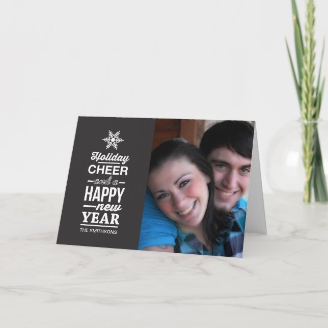 Cartes Pour Fêtes Annuelles joie des fêtes (Devant)
