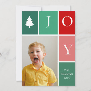 Cartes Pour Fêtes Annuelles JOIR Grande Photo À damiers Arbre de Noël