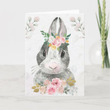 Joli Bunny Aquarelle de Pâques