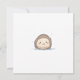 Cartes Pour Fêtes Annuelles Joli hérisson aquarelle