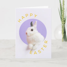 Cartes Pour Fêtes Annuelles Joli lapin de Pâques 