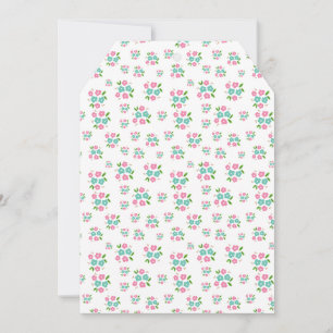 Cartes Pour Fêtes Annuelles Joli Rosebud Pastel
