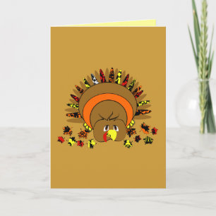 Cartes Pour Fêtes Annuelles Jolie couleur complète Turquie