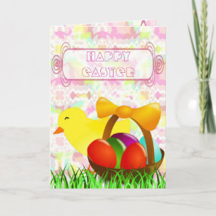 Cartes Pour Fêtes Annuelles Jolie Pâques