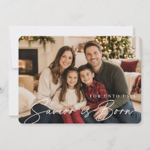 Cartes Pour Fêtes Annuelles Jolie photo de Noël de famille LDS
