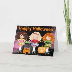 Cartes Pour Fêtes Annuelles Jolis danseurs irlandais danse célébration Hallowe
