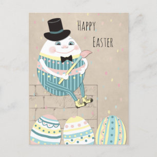 Cartes Pour Fêtes Annuelles Jolis œufs de Pâques & Humpty Dumpty