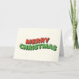 Cartes Pour Fêtes Annuelles Jolly Retro Kids Merry Christmas