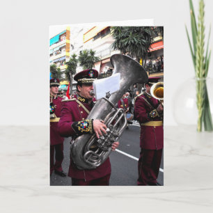 Cartes Pour Fêtes Annuelles Jouer du tuba le dimanche des Rameaux, Marbella
