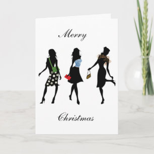 CARTES POUR FÊTES ANNUELLES **JOUER NOËL À UNE ICÔNE DE MODE**