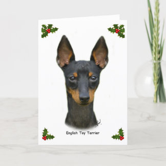 Cartes Pour Fêtes Annuelles Jouet anglais Terrier 9R095D-013
