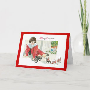 Cartes Pour Fêtes Annuelles Jouet Soldat Noël