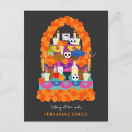 Cartes Pour Fêtes Annuelles Jour de la fête de l'halloween mort