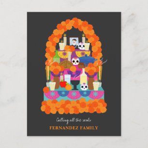 Cartes Pour Fêtes Annuelles Jour de la fête de l'halloween mort