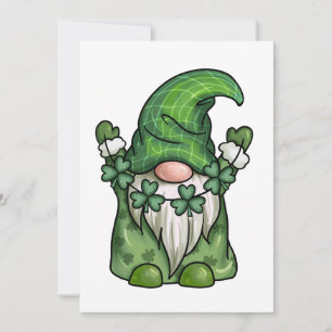 Cartes Pour Fêtes Annuelles Jour de la Saint Patrick Gnome