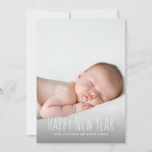 Cartes Pour Fêtes Annuelles Jour de l'An moderne