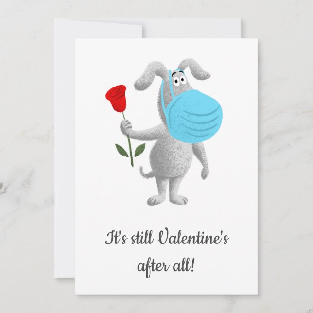 Cartes Pour Fêtes Annuelles Jour de Saint-Valentin 2021 (Devant)