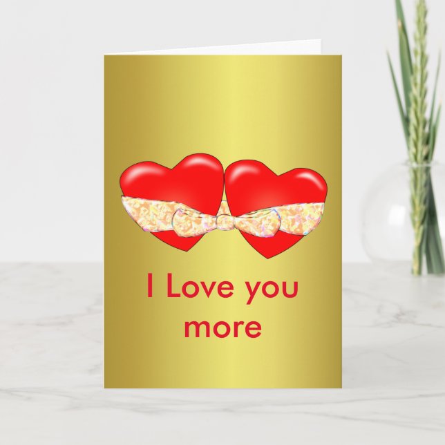 Cartes Pour Fêtes Annuelles Jour de Valentine'a (Devant)