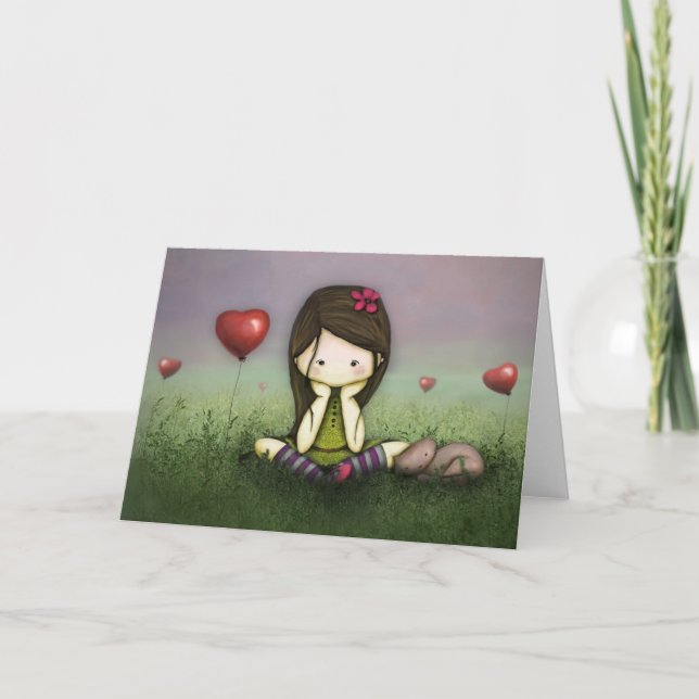 Cartes Pour Fêtes Annuelles Jour de Valentines heureux (Devant)