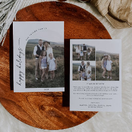 Cartes Pour Fêtes Annuelles Jour des Fêtes de Boho Arch Année d'examen