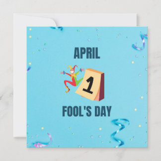 Cartes Pour Fêtes Annuelles Jour des fous d'avril