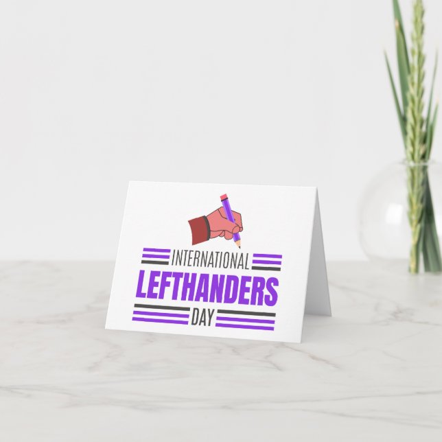 Cartes Pour Fêtes Annuelles Jour des gestionnaires de gauche (Devant)