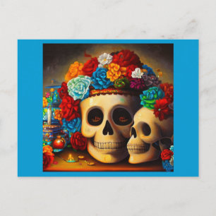 Cartes Pour Fêtes Annuelles Jour des Offrendas mortes 2