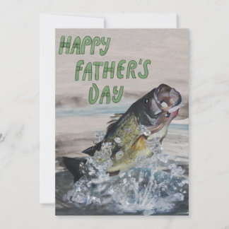 Cartes Pour Fêtes Annuelles Jour des pères du poisson