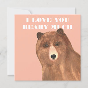 Cartes Pour Fêtes Annuelles Jour des Valentines Je t'aime beaucoup