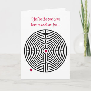Cartes Pour Fêtes Annuelles Jour du Labyrinthe