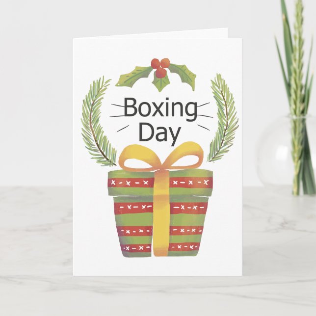 Cartes Pour Fêtes Annuelles jour saint de Noël (Devant)