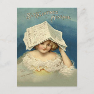 Cartes Pour Fêtes Annuelles Journal de la fillette Valentine